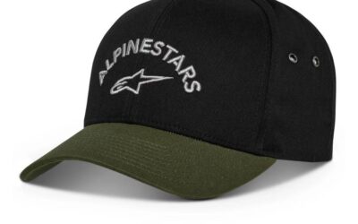 ALPINESTARS ARCED HAT NEGRO / VERDE