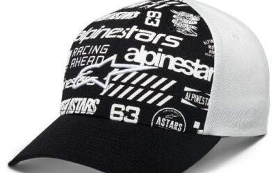 ALPINESTARS CHAOS HAT BLANCO / NEGRO