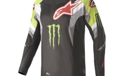 ALPINESTARS ET JERSEY NEGRO / VERDE