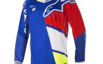 ALPINESTARS TECHSTAR FACTORY JERSEY AZUL / ROJO