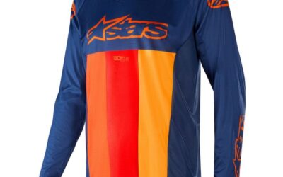 ALPINESTARS TECHSTAR VENOM JERSEY AZUL MARINO