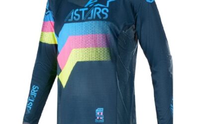 ALPINESTARS TECHSTAR VENOM JERSEY AZUL