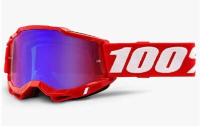 GOGGLES 100% ACCURI 2 ROJO