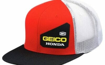 GORRA TRUCKER BOND GEICO HONDA ROJO