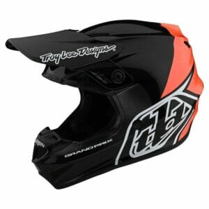 TROY LEE DESIGNS GP HELMET BLOCK BLACK / ORANGE