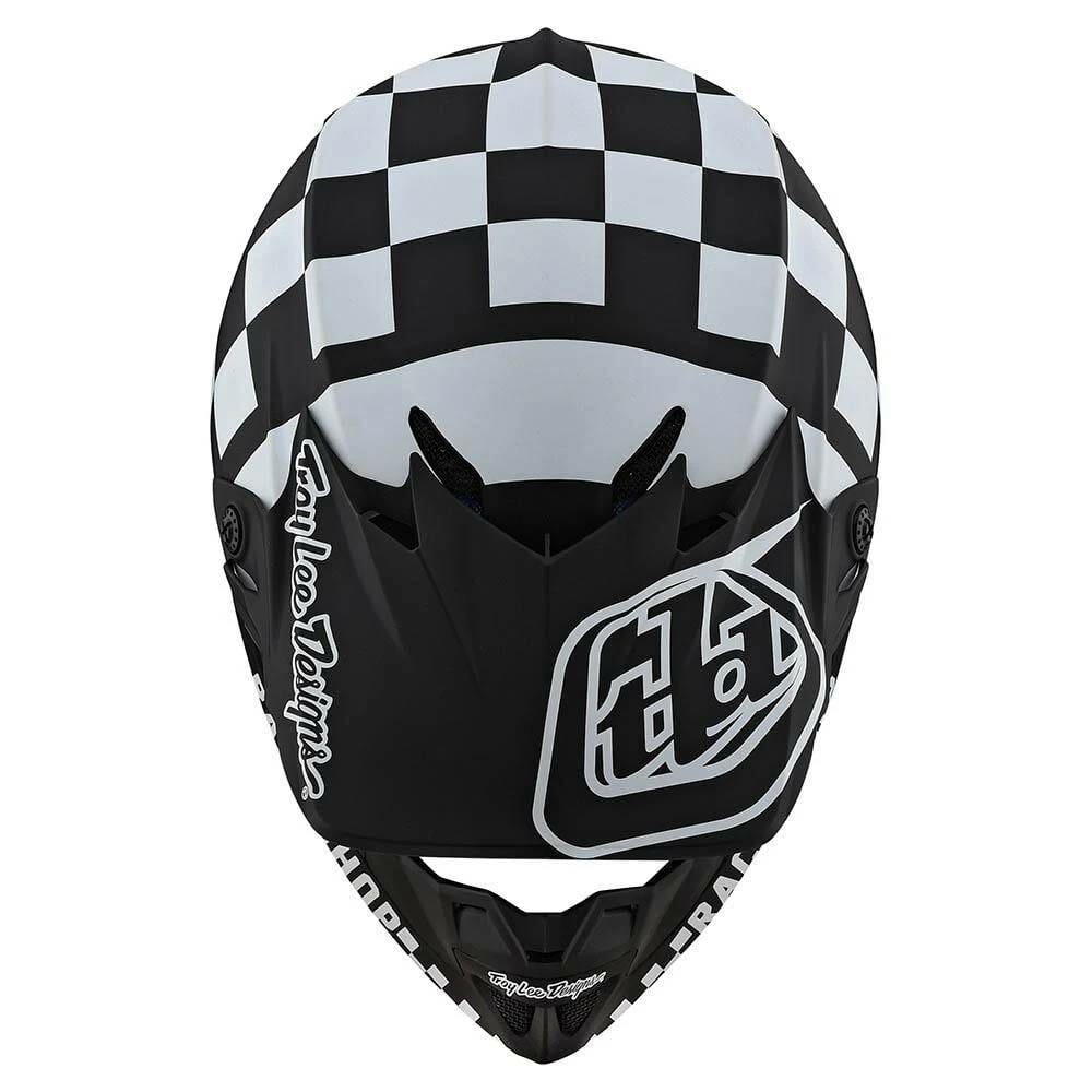 TROY LEE DESIGNS SE4 POLYACRYLITE CHECKER BLACK / WHITE - Imagen 3