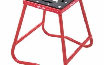 BANCO C1 STEEL STAND ROJO