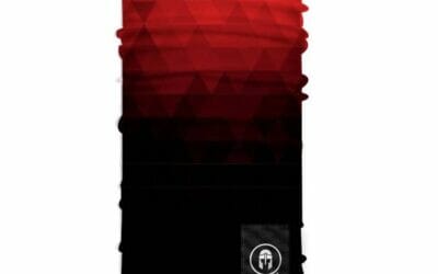 BANDANA IMMORTALE SHIELD NEGRO / ROJO