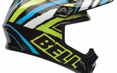 BELL MX-9 TAGGER SCRUB VERDE / AZUL / BLANCO
