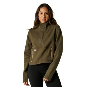 SUDADERA FOX ZIPPERED DWR CALIBRATED MUJER